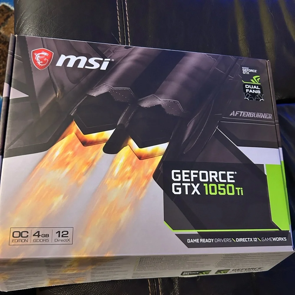 I’m selling my 1050 gpu with dual fans used only for 2 months